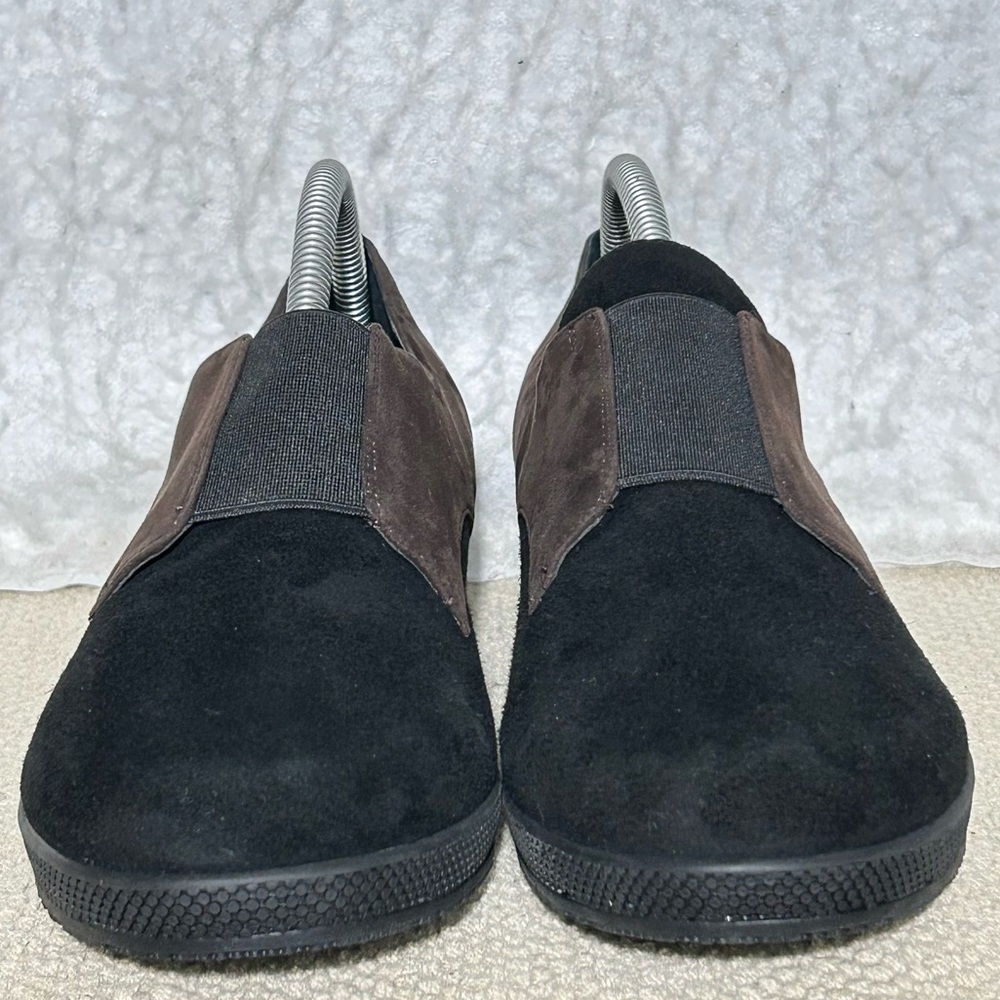 Vaneli Womens Grey/Black Suede Wedge Comfort Casual Walking Shoes SZ US 9M - Picture 3 of 12